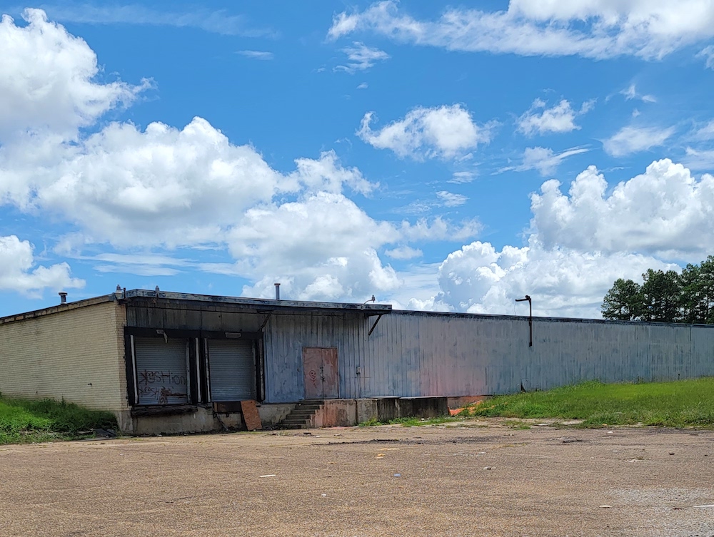 The Garan Building (pictured above) will be renovated with plans to run half the building as a manufacturing operation and the other half as a cut-and-sew clothing business to supply the federal government.  (Photo: Courtesy of Tunica-Biloxi Industries)