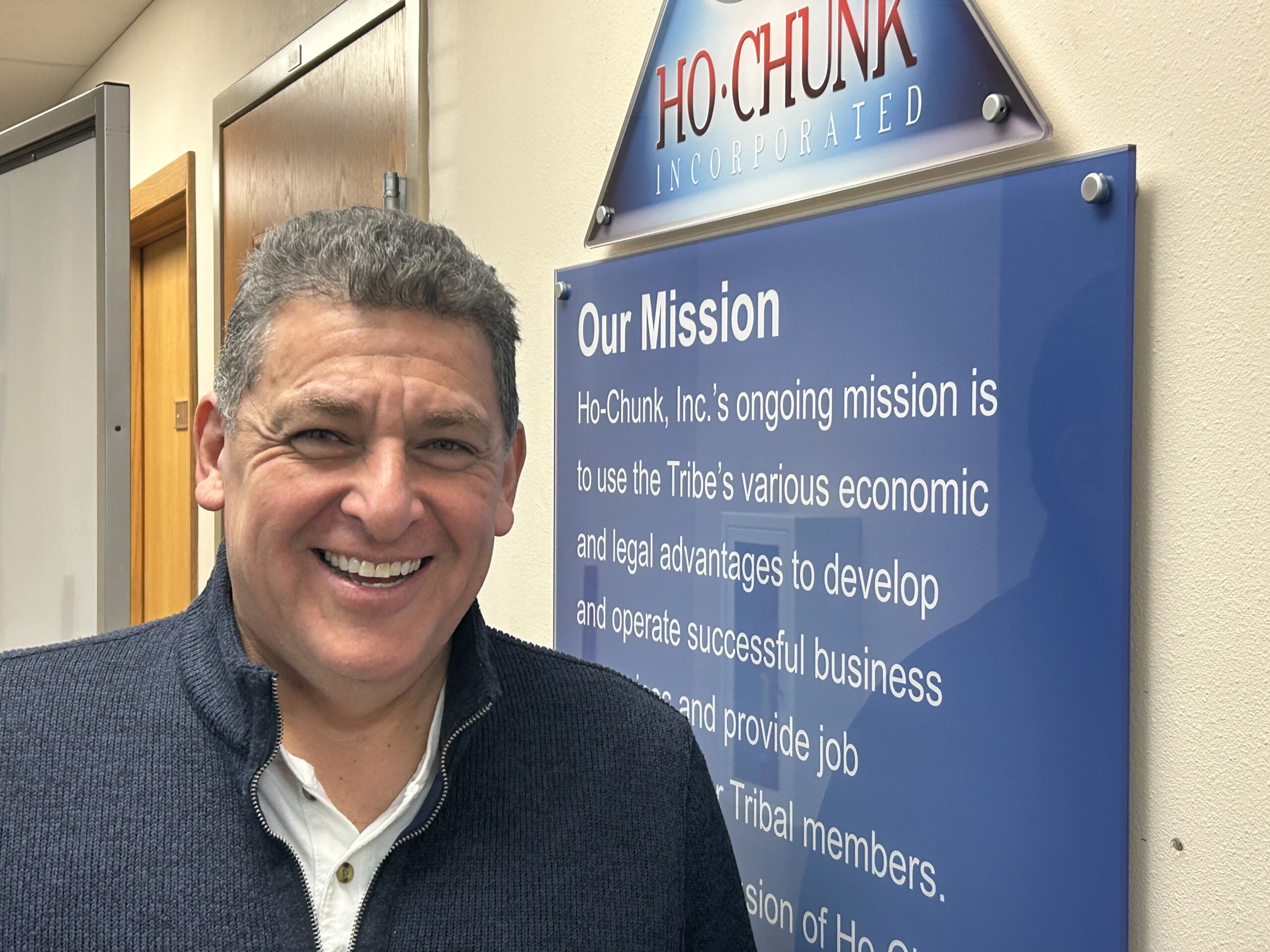 Despite major growth of Ho-Chunk, Inc., the economic development wing of the Winnebago Tribe, its longtime president and CEO Lance Morgan says there’s more work to do, ‘more mouths to feed.’ (Paul Hammel/Nebraska Examiner)