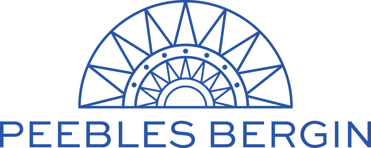 REVISED Peebles Bergin Logo BLUE