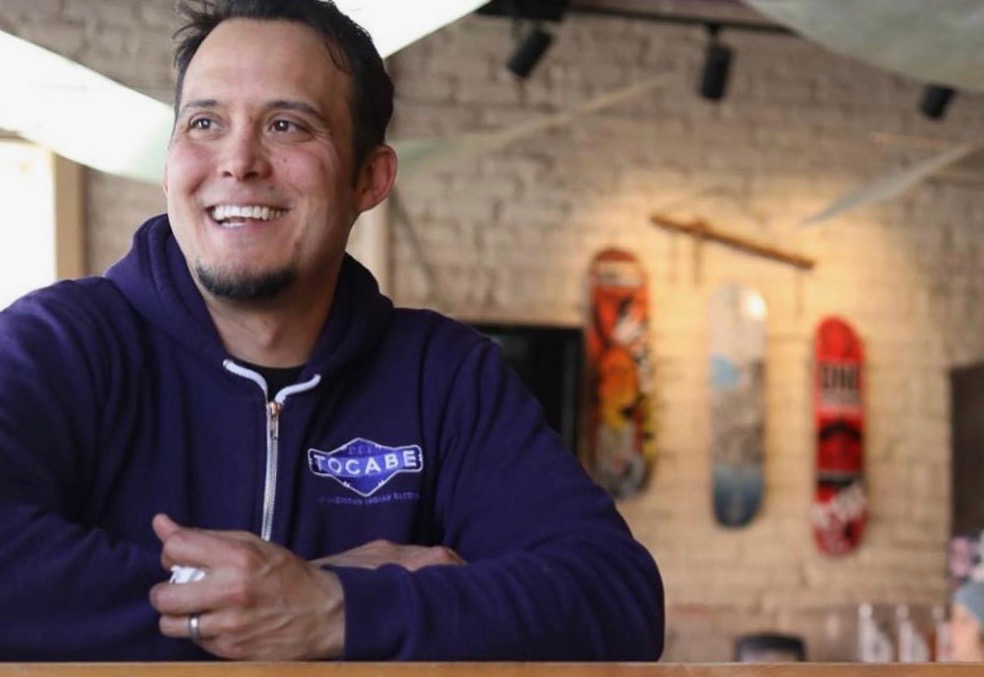 Tocabe co-founder Ben Jacobs (Osage) credits the Denver Indian Center with supporting him as a young person. "I ended up in this city because of the Denver Indian Center," he said. (Photo: Tocabe Facebook) 