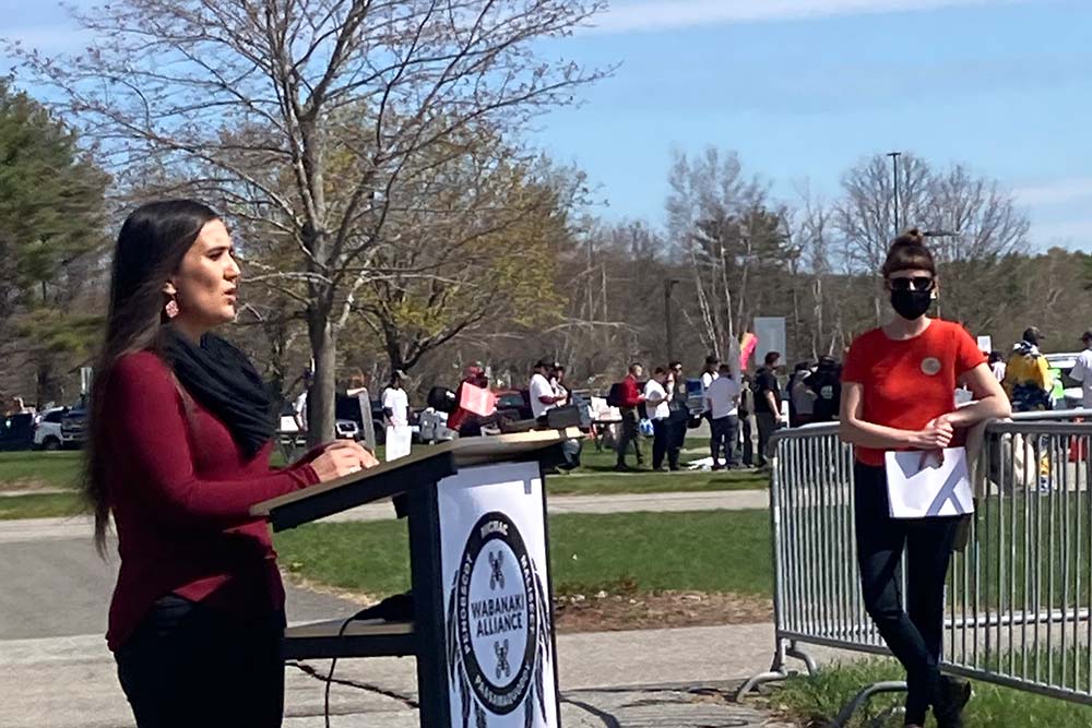 Penobscot Nation ambassador, Maulian Dana