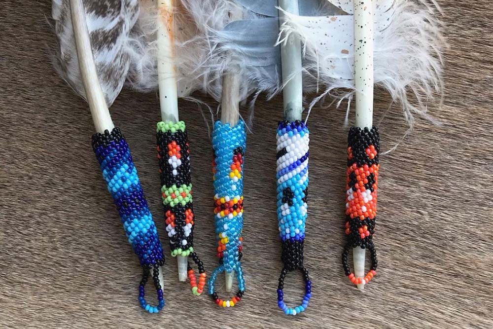 native eagle feather designs